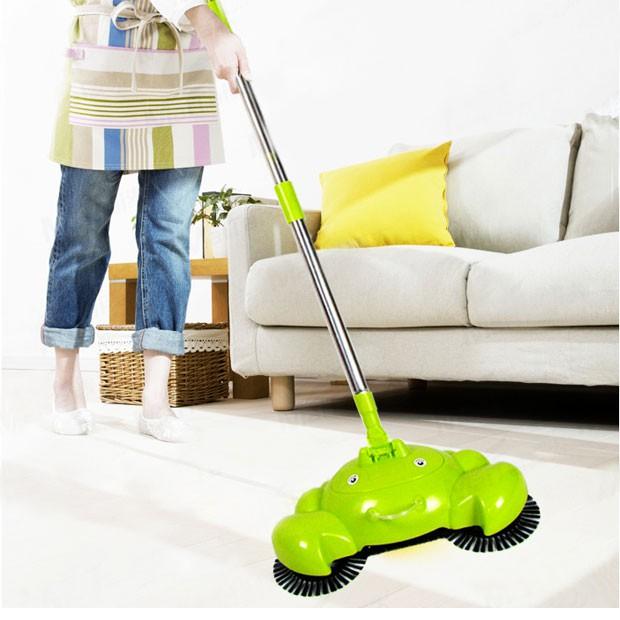 Chổi quét nhà hút bụi thông minh thế hệ mới nhanh chóng hiệu quả