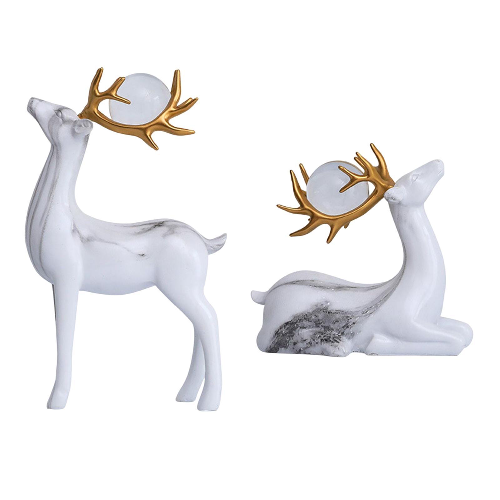 Statue Resin Figurine Sculpture for Bookcase Tabletop Decoration Gift