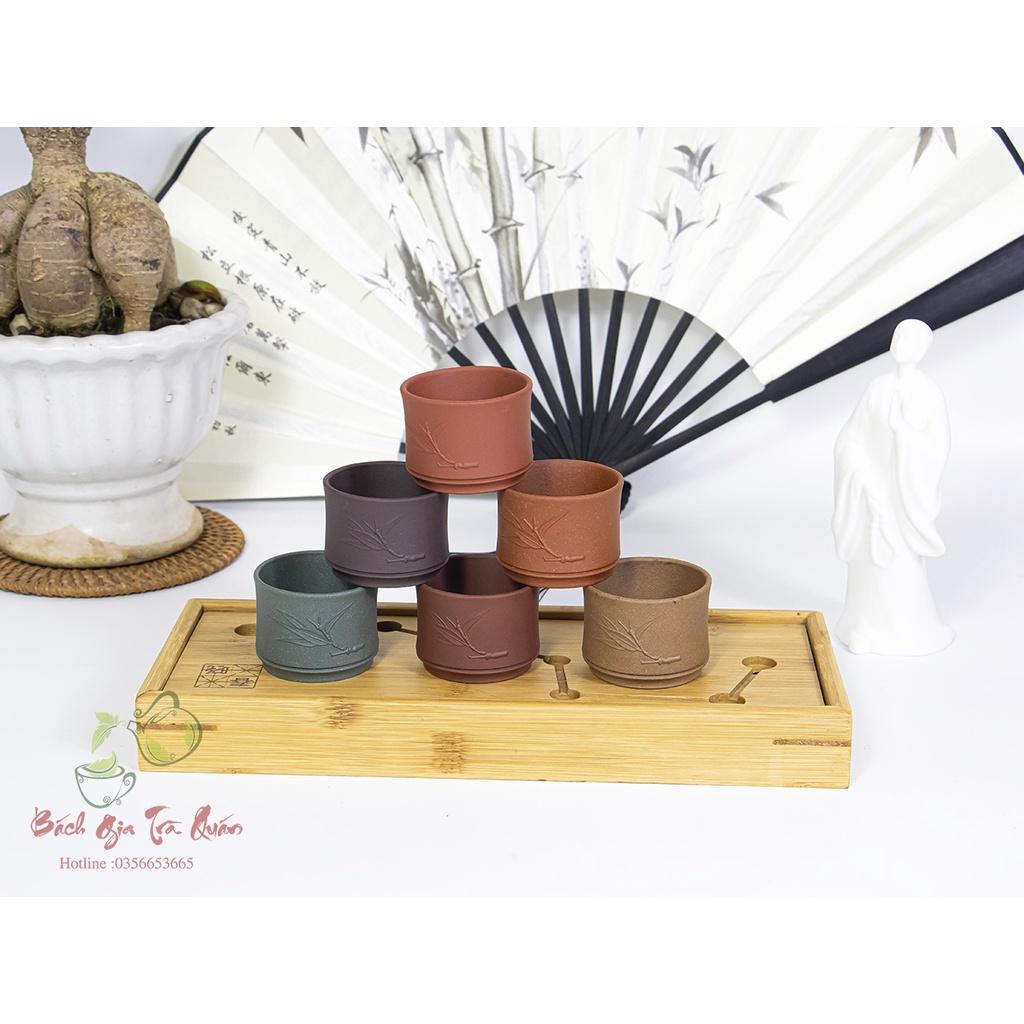 Chén Tử Sa Đoản Trúc - Dung Tích 50ml