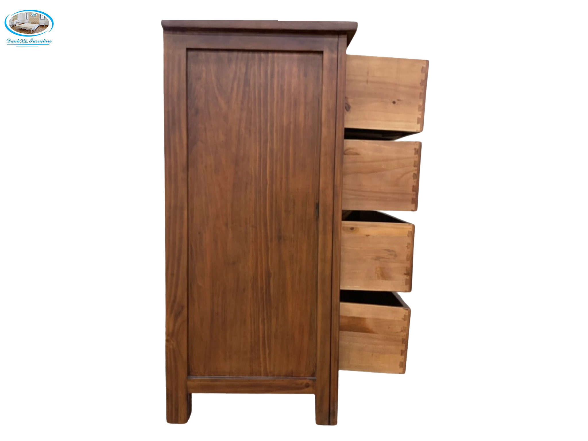 Tủ ngăn kéo - Tủ ngăn kéo gỗ tự nhiên - Tủ ngăn kéo gỗ - Chest of drawer - Nội thất Danh Mộc