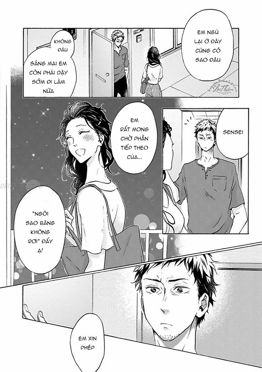 biên tập viên mộng mơ và tiểu thuyết gia chán đời chapter 3 28
