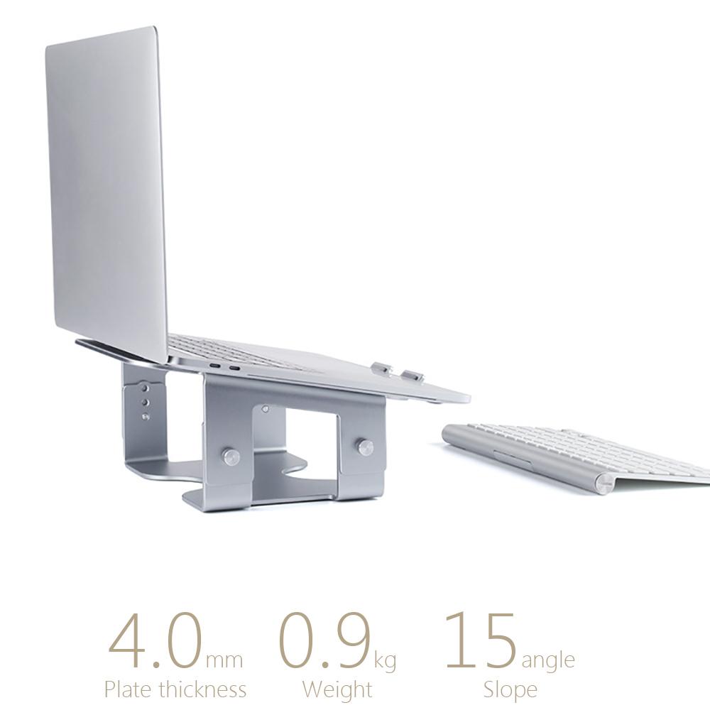 Chân đế BUBM DNZJ-03 Hợp kim nhôm có thể điều chỉnh Giá đỡ cho máy tính để bàn, MacBook Pro