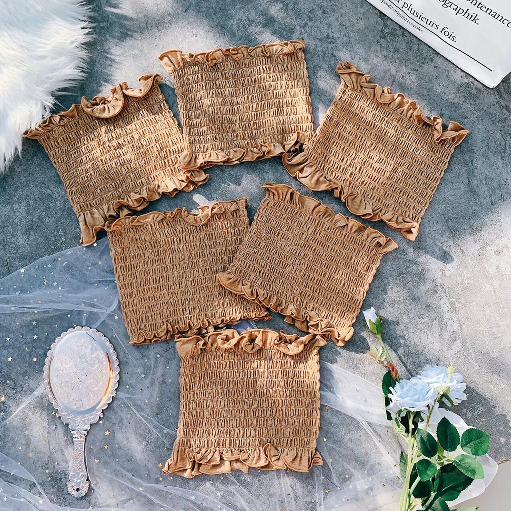 Áo ống nude - kèm ảnh thật A5080