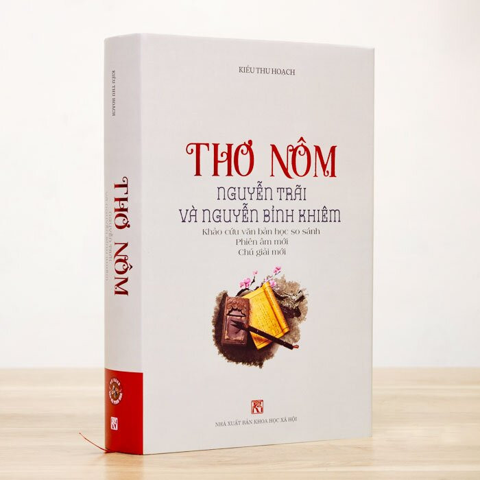 (Bìa Cứng) Thơ Nôm Nguyễn Trãi và Nguyễn Bỉnh Khiêm - Kiều Thu Hoạch - (Bản đẹp bìa cứng có áo)