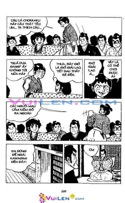 kiếm sĩ góc vuông - chokkaku chapter 1 100