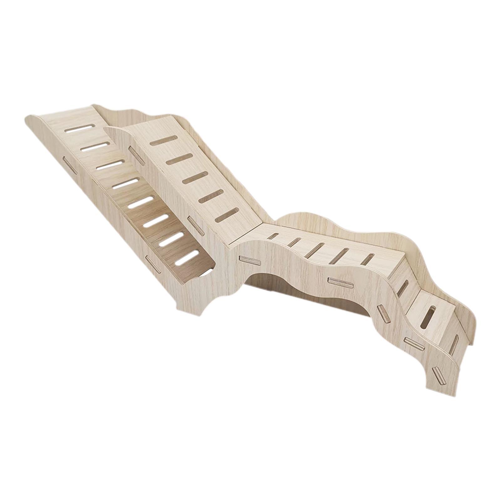 Hamster Ladder Hamster House Hideouts Landscaping Supplies Dwarf Gerbils Hamster Habitat Climbing Toy for Landscaping Rat Digging Small Pets