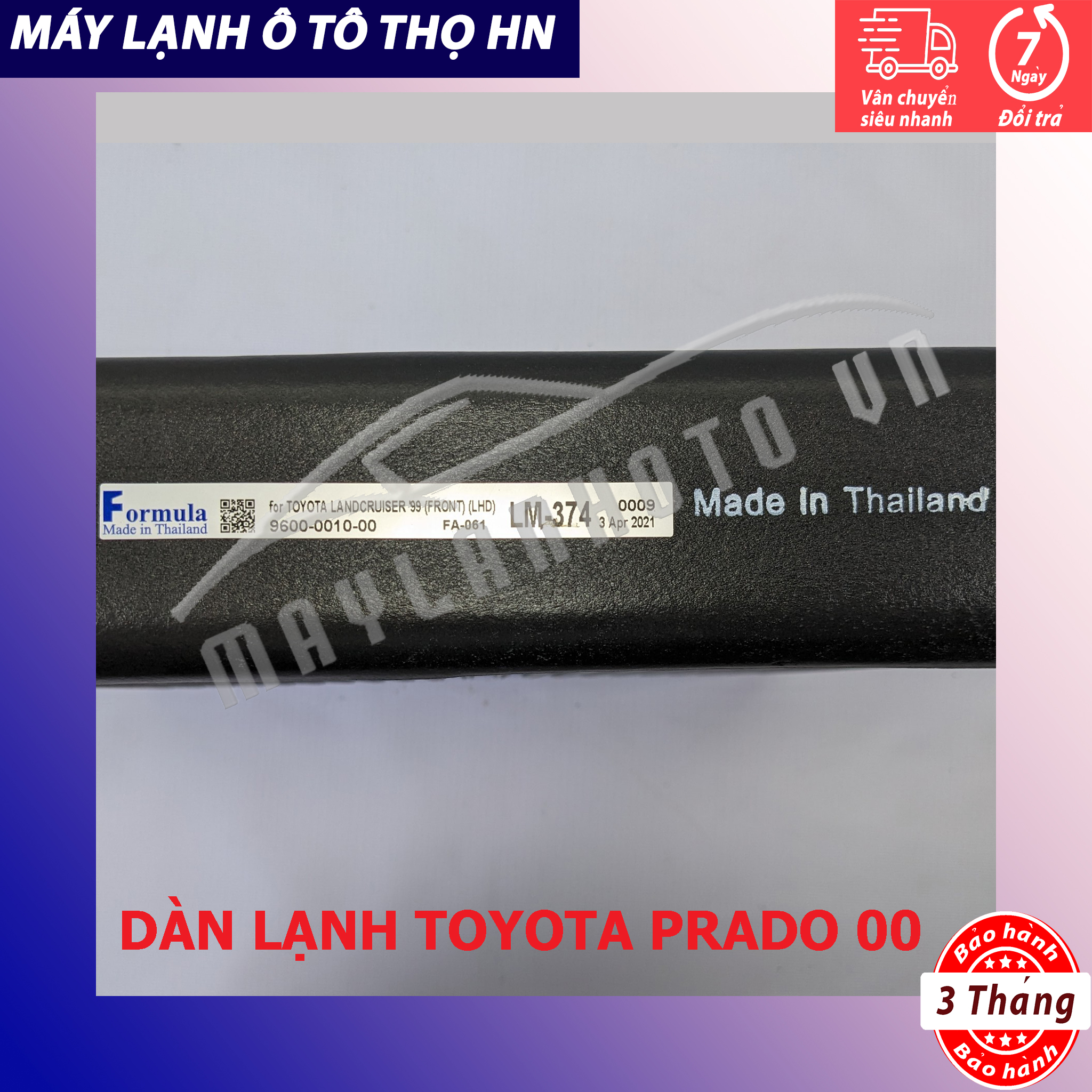 Dàn lạnh Toyota Prado 2000 Hàng xịn Thái Lan