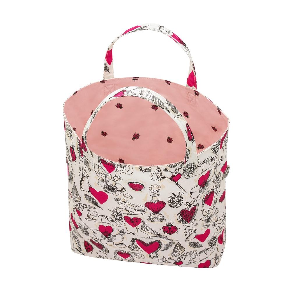 Túi đeo chéo/Reversible Cross Body Shape my Heart - Cream - 1082951