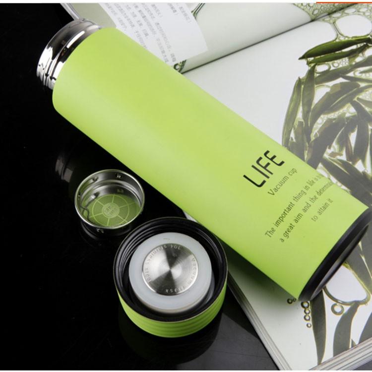 Combo 2 Bình giữ nhiệt Flask Vacuum LIFE inox 500ml NEW 2019