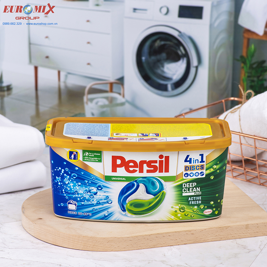 Viên PERSIL Giặt Xả Kháng Khuẩn 4in1 Cao Cấp 11 Viên