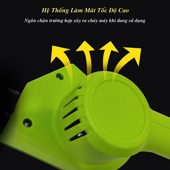 Máy Cưa Xích Điện Mini Cầm Tay F.EASY.D 3MOS RoHs Công Suất 1000W, Không Chổi Than, Độ Bền Cao - Home and Garden