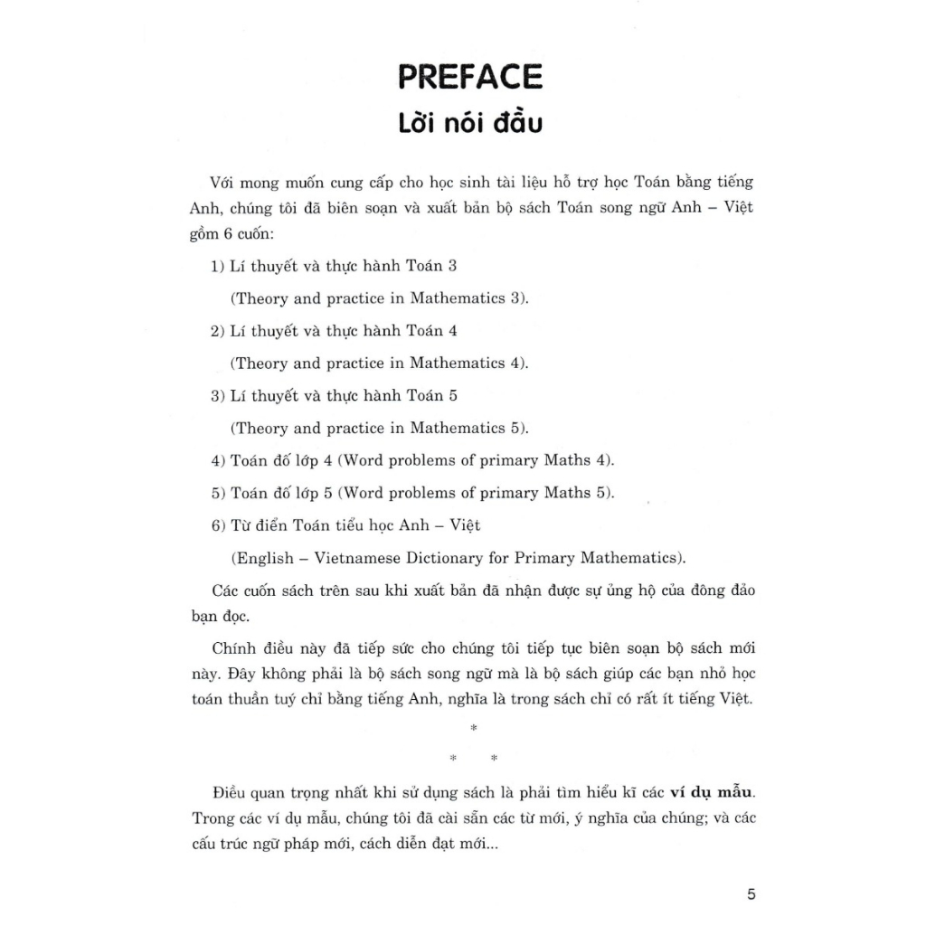 Em Học Toán Bằng Tiếng Anh 4 - We Learn Maths In English - (Dùng Chung Cho Các Bộ SGK Hiện Hành) - HA