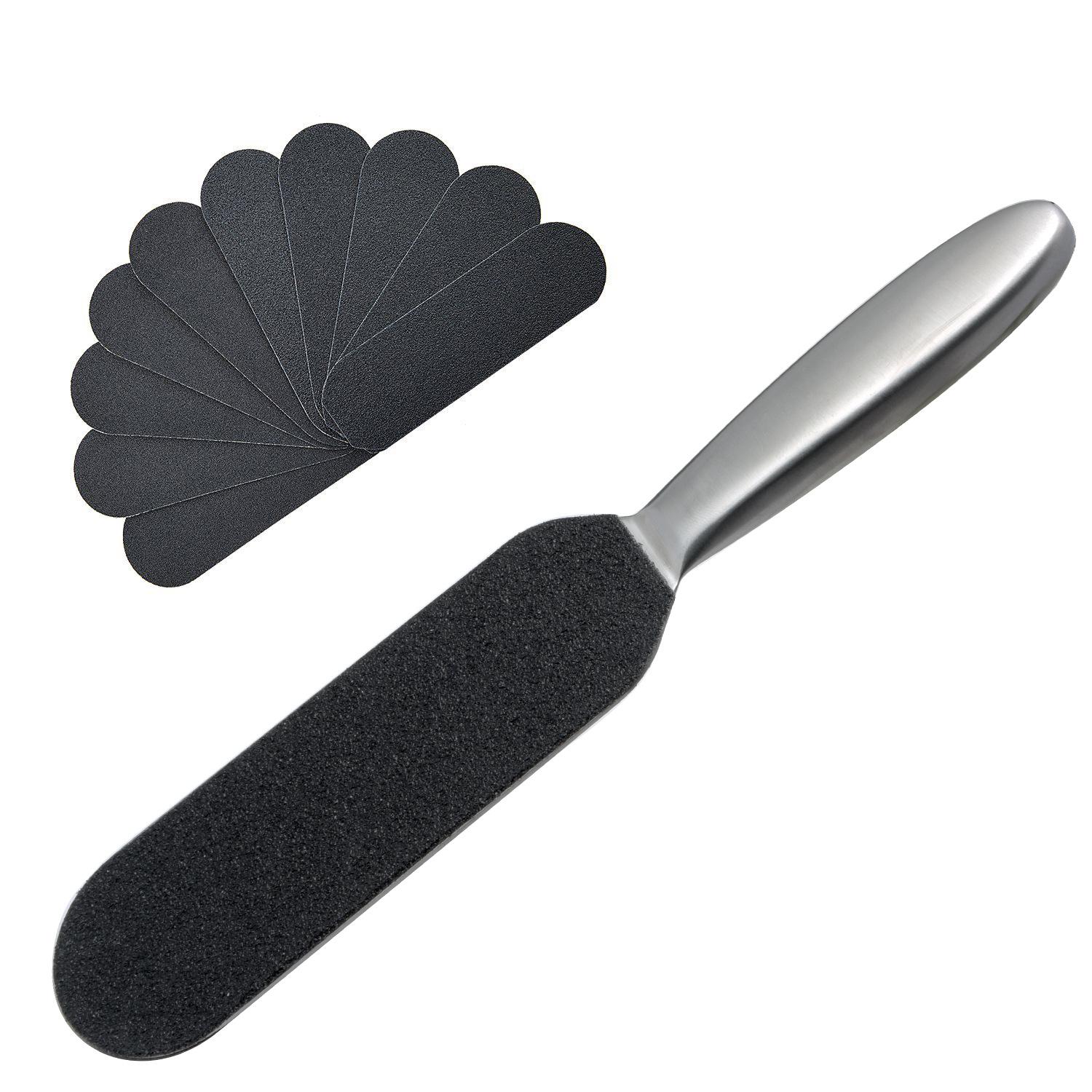 Professional Pedicure Foot File - Da nứt nẻ bằng thép không gỉ có thể tái sử dụng