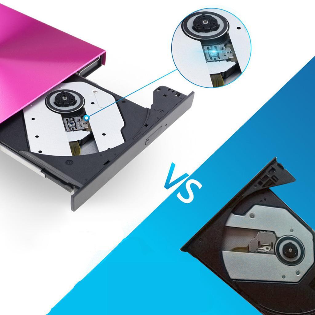 USB External DVD/CD Drive Burner  Reader Player For Laptop PC