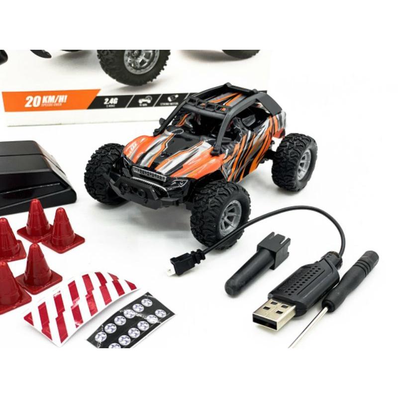 Rc điều khiển tốc độ cao 20km/h Rapid Monster 1/32 S638