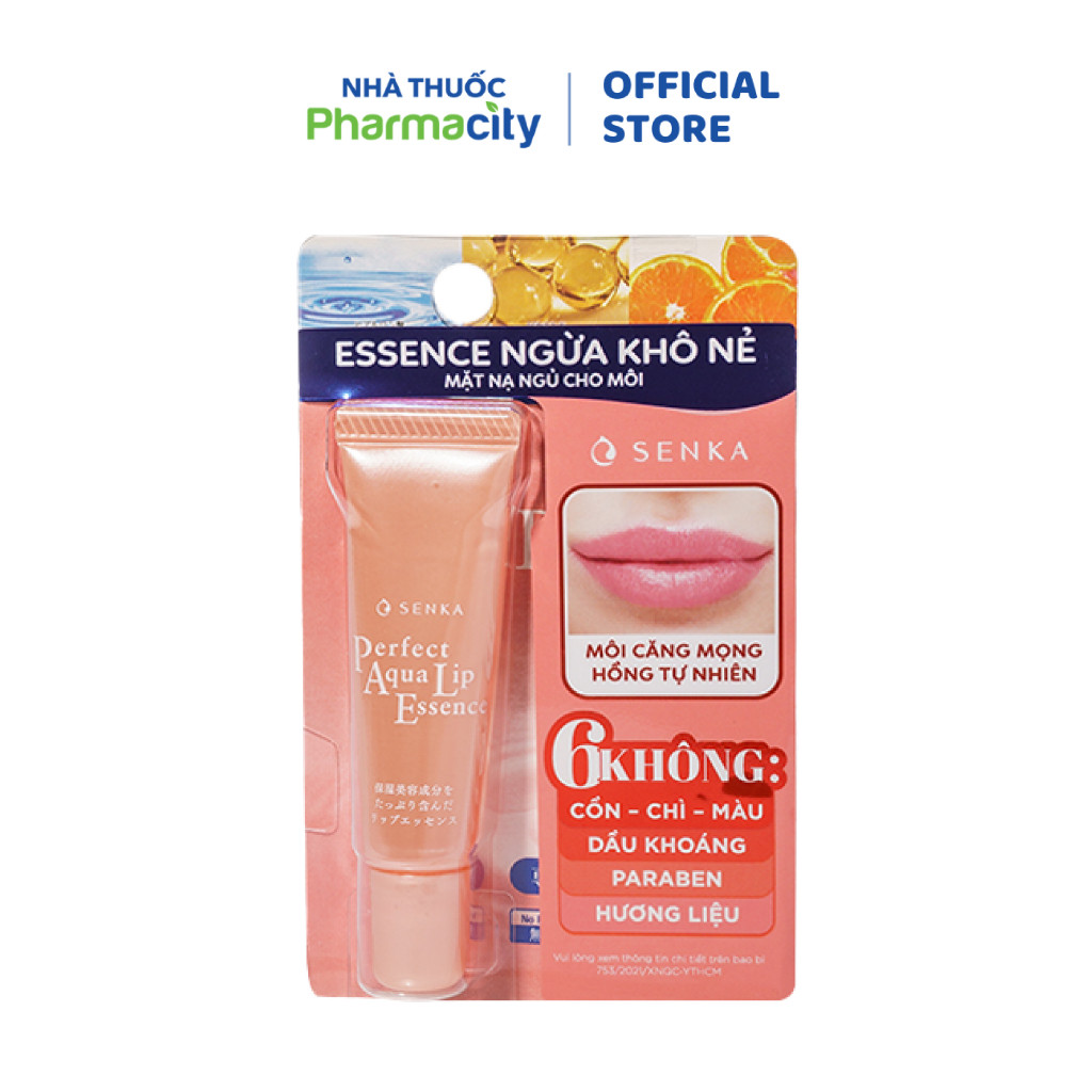 Tinh chất Dưỡng Môi SENKA Perfect Aqua Cấp Ẩm (Túyp 10g)