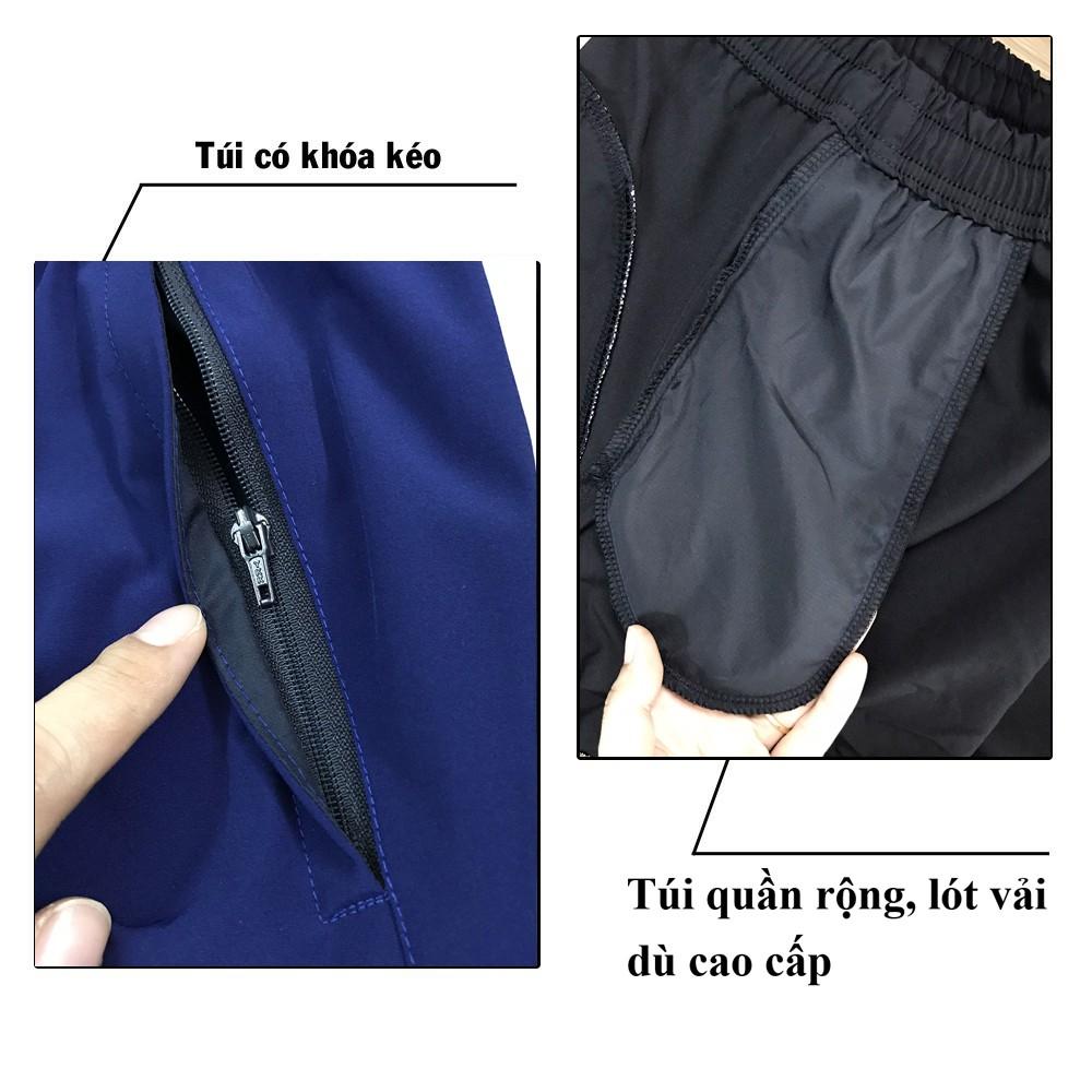 Quần short gió co giãn nam trẻ trung nhanh khô , form dáng năng động trẻ trung Bonado QS09