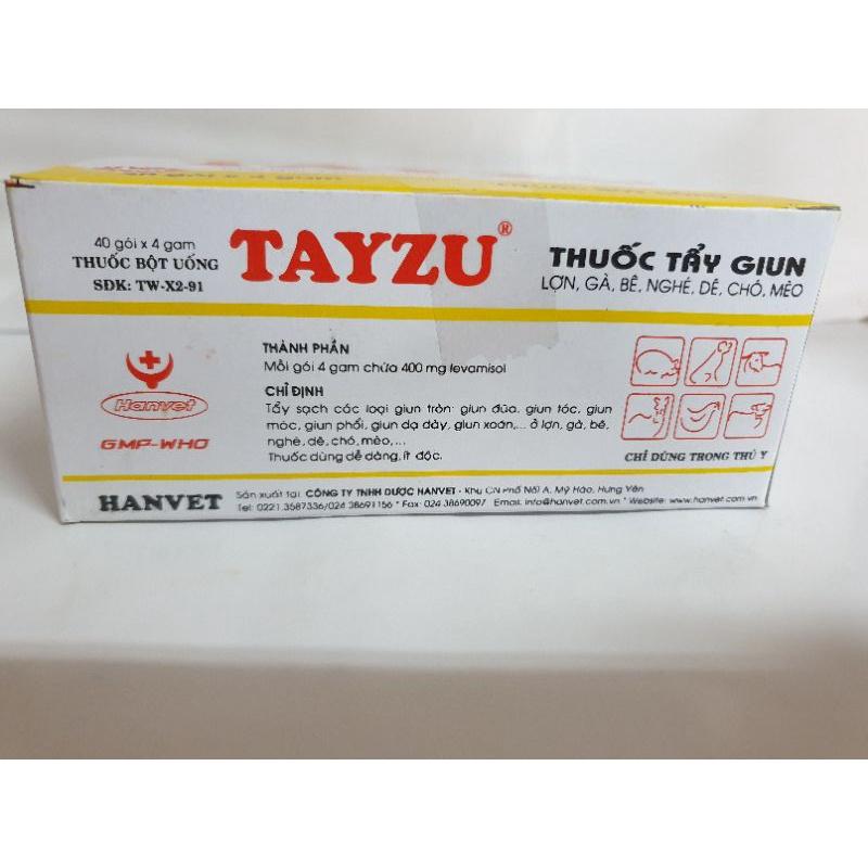 1 hộp hỗ trợ g.iun tayzu đỏ 40 gói