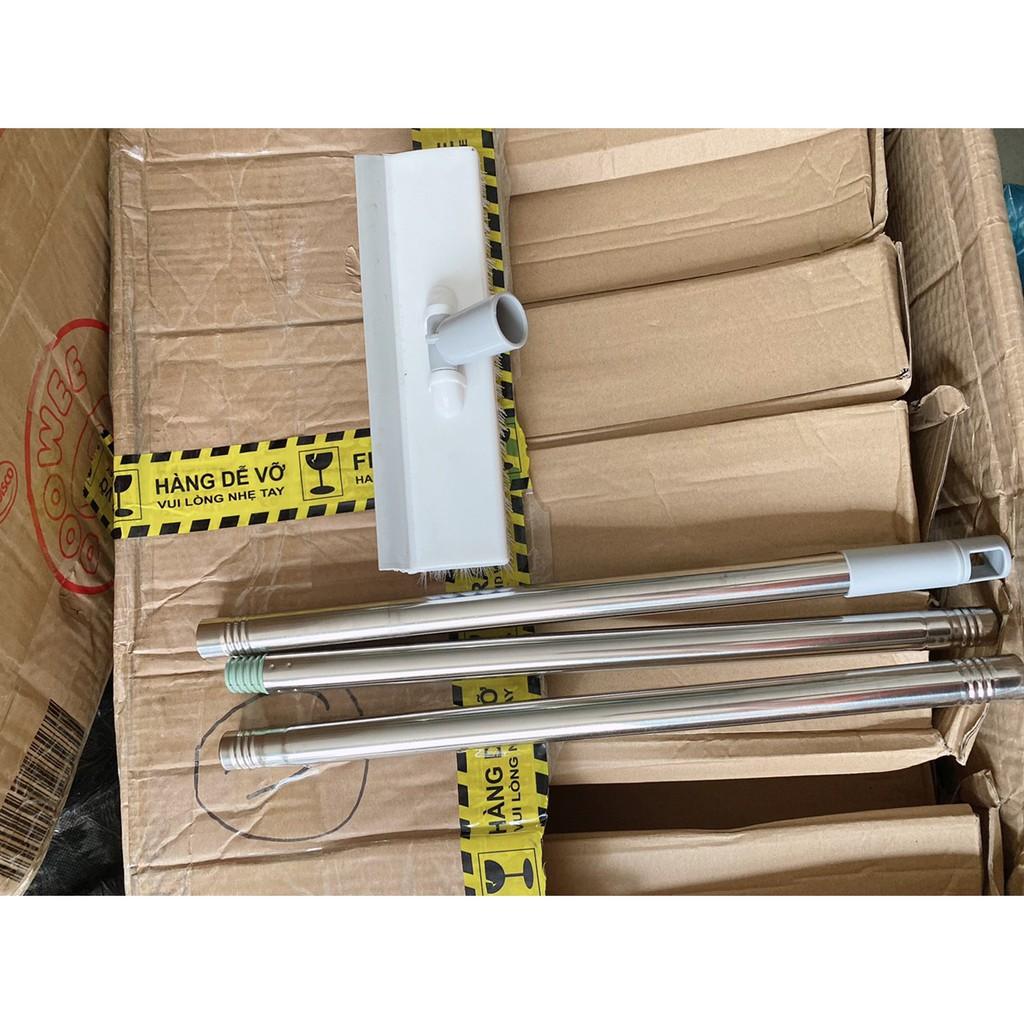Chổi Chà Sàn, Chổi Lau Sàn Nước, Quét Nhà Tắm Thông Minh Tiện Lợi - Không rút gọn - màu trắng - Xoay 180 độ