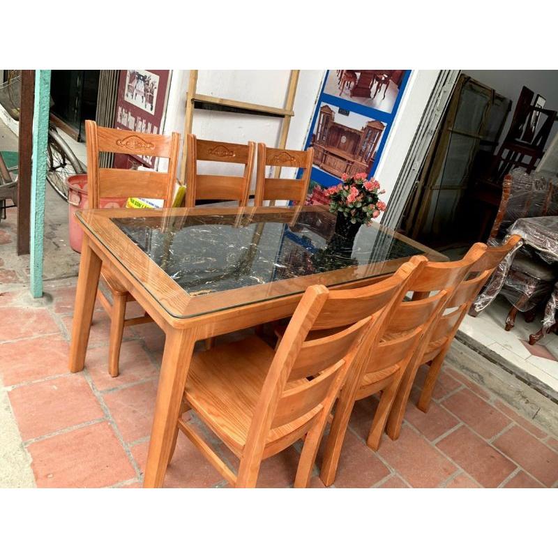 Bộ bàn ghế ăn mới - NỘI THẤT BÌNH LONG 0988-352-210