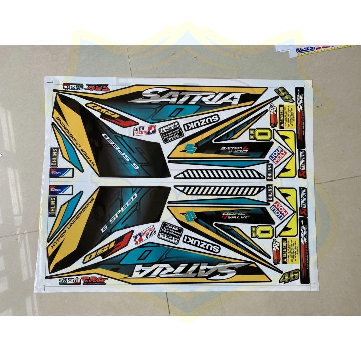 Tem rời dành cho satria fi đen v3
