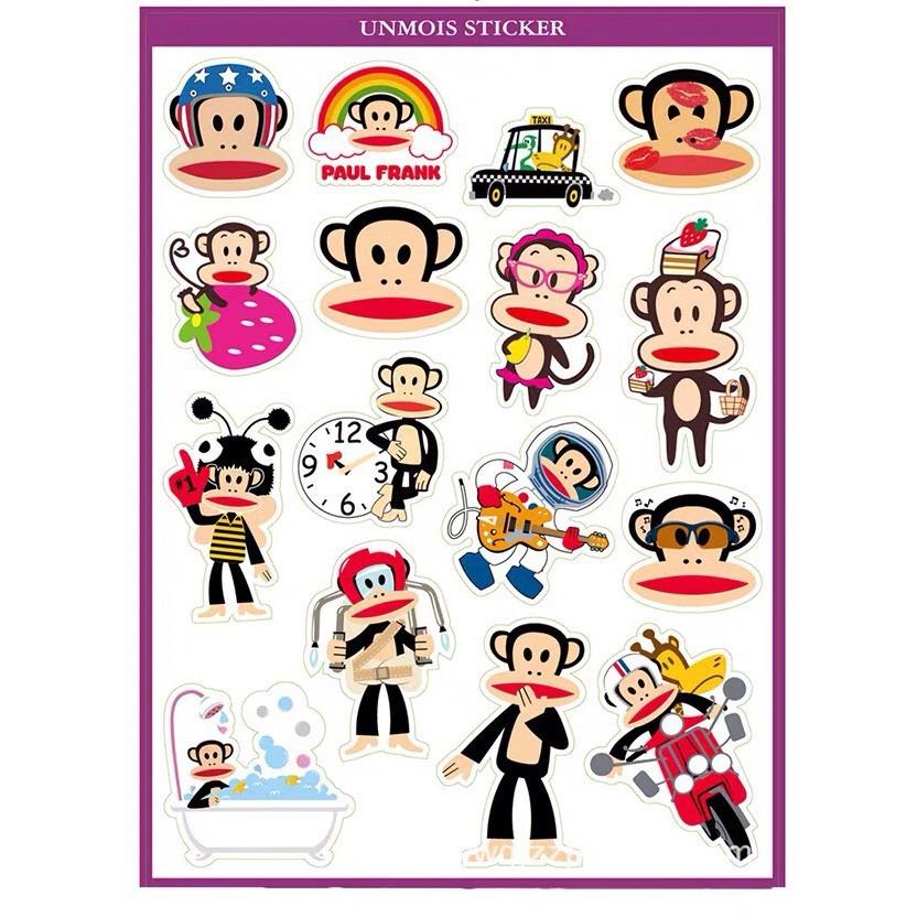 Sticker Cute Bamozo Shop Dán Trang Trí Hoạt Hình Cho Vali Laptop Mũ Bảo Hiểm Quà Tặng Cực Đẹp Vô Cùng Đáng Yêu