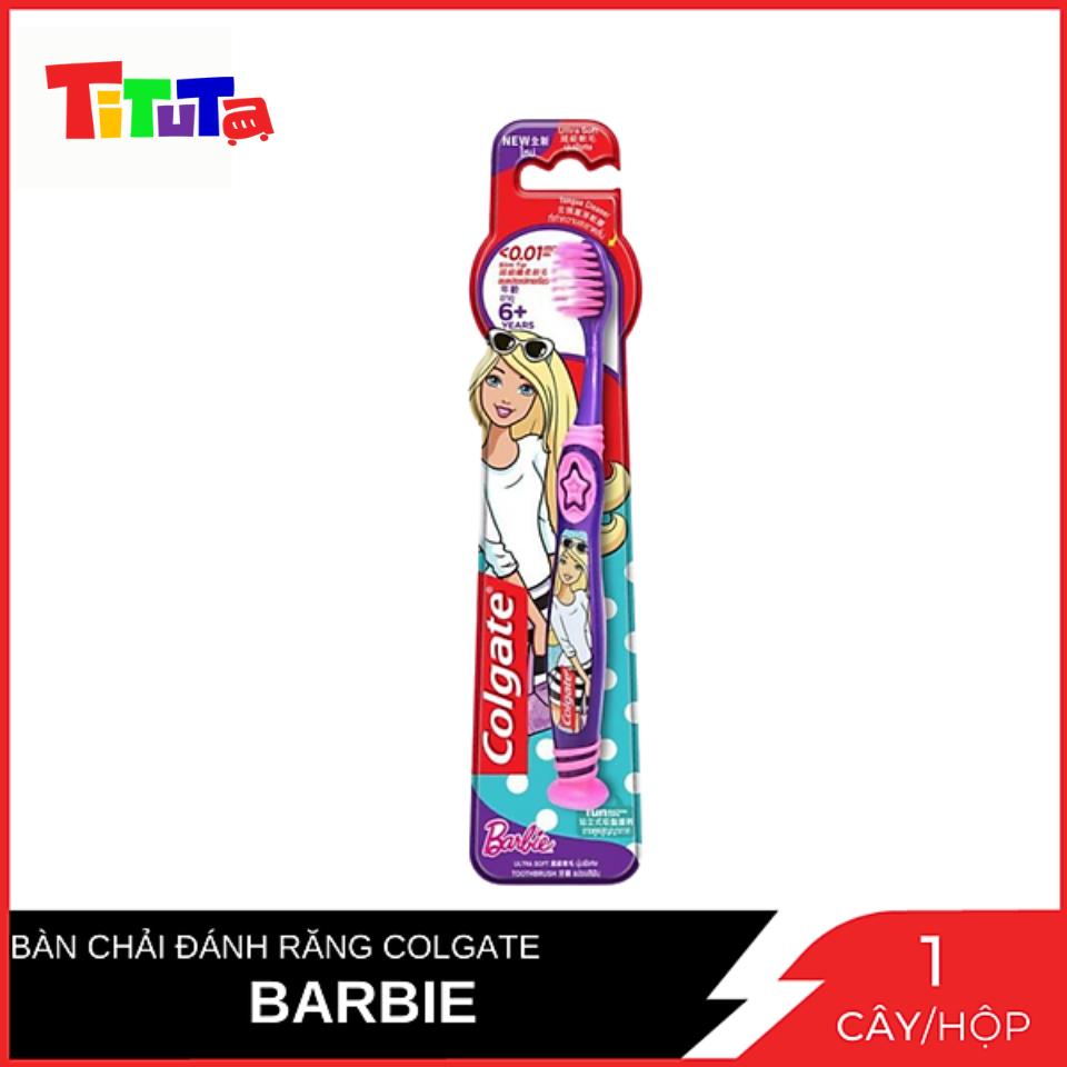 Bàn chải đánh răng Colgate Trẻ em Smile 5 - 9 Tuổi Barbie