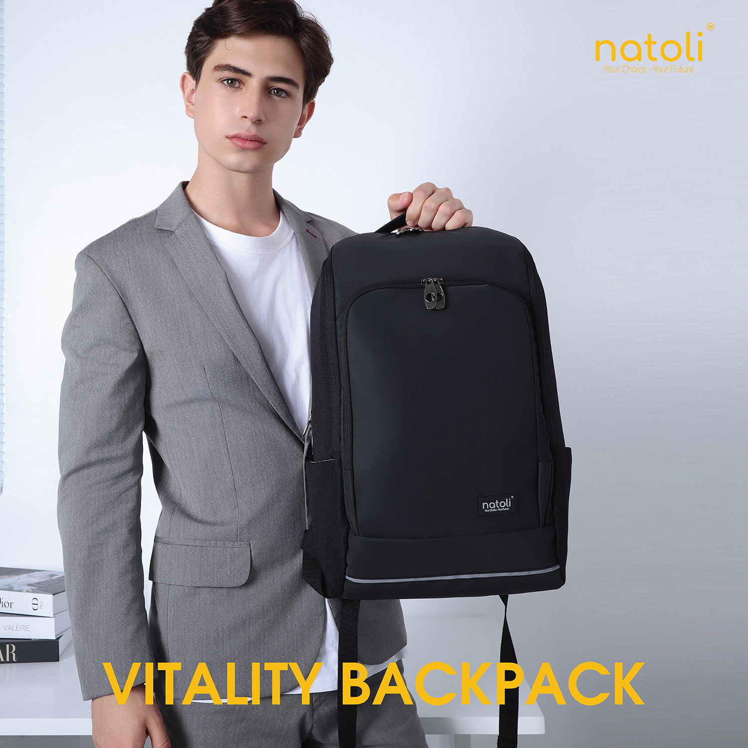 Balo laptop Natoli BST Vitality Backpack B12