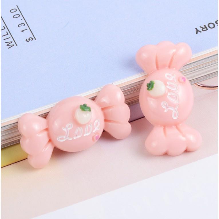 Jibbit/ stick kẹo nơ 3d gắn dép loại cứng