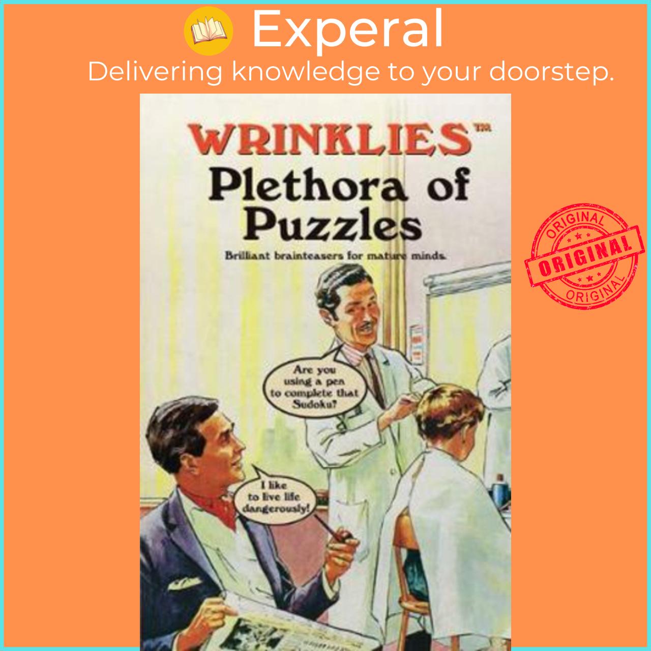 Sách - Wrinklies Plethora of Puzzles : Brilliant brainteasers for mature minds by Prion
