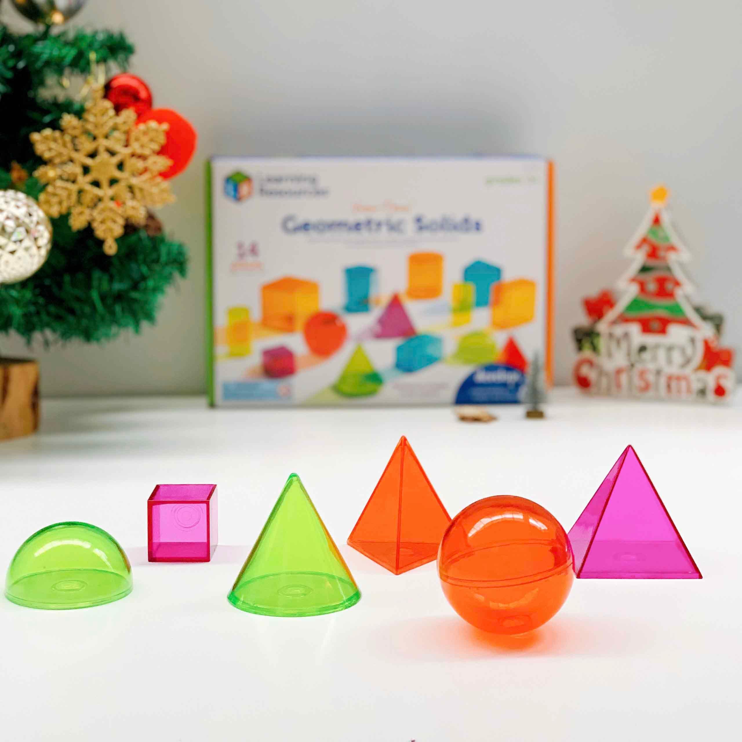 Bộ hình học không gian 3D trong suốt View-Thru Geometric Solids