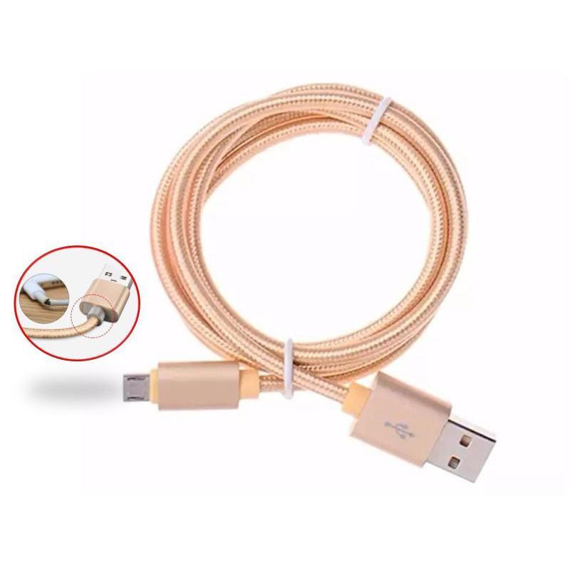 Dây Cáp Sạc Micro USB 3M Bọc Dù cho Samsung, Oppo, HTC, Xiaomi, Huawei