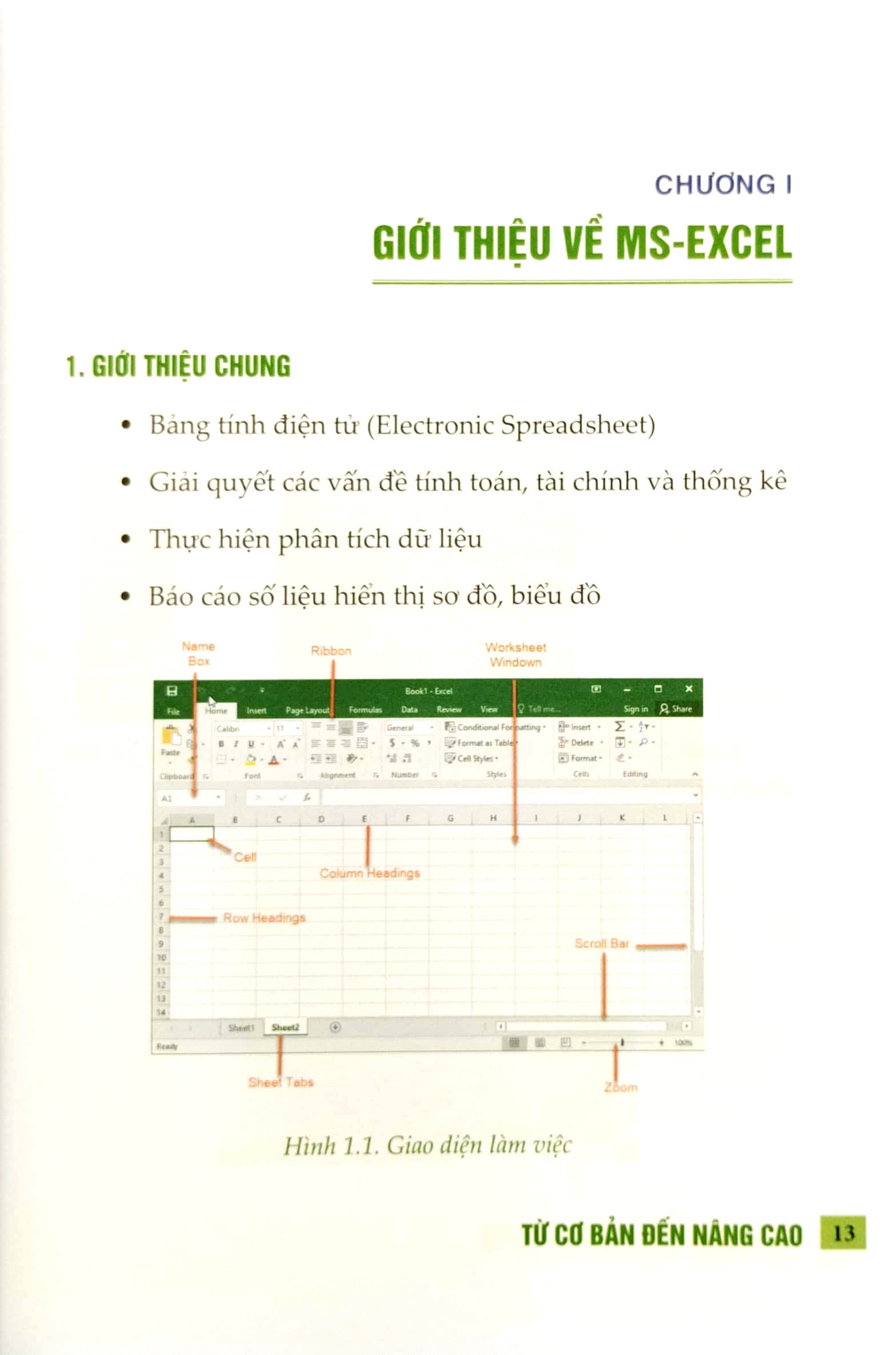 Excel Ứng Dụng Văn Phòng - Từ Cơ Bản Đến Nâng Cao (Tái Bản 2023)