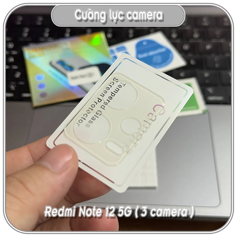 Cường lực Camera cho Redmi Note 12 - 12 Pro - 12 Pro Plus