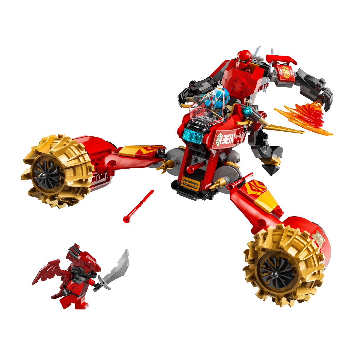 Đồ Chơi Lắp Ráp Chiến Giáp Và Xe Chiến Đấu LEGO NINJAGO 71830 (333 chi tiết)