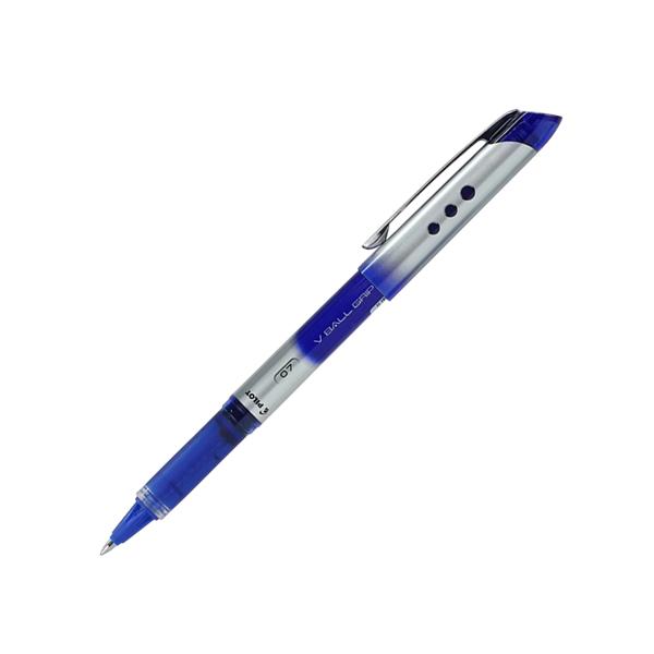 Bút Mực Nước Hi-Tech V Ball Grip 0.7 mm - Pilot BLN-VBG7-L - Mực Xanh