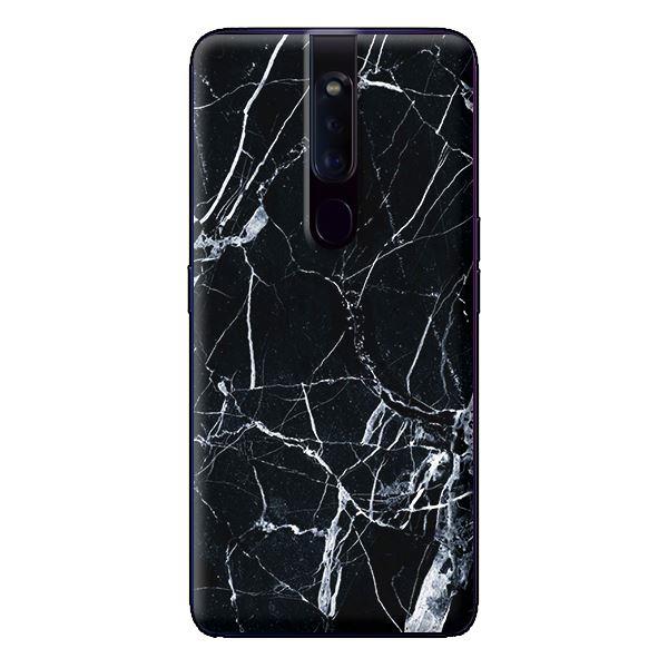 Ốp in cho Oppo F11 Pro Đá Đen 1 - Hàng chính hãng