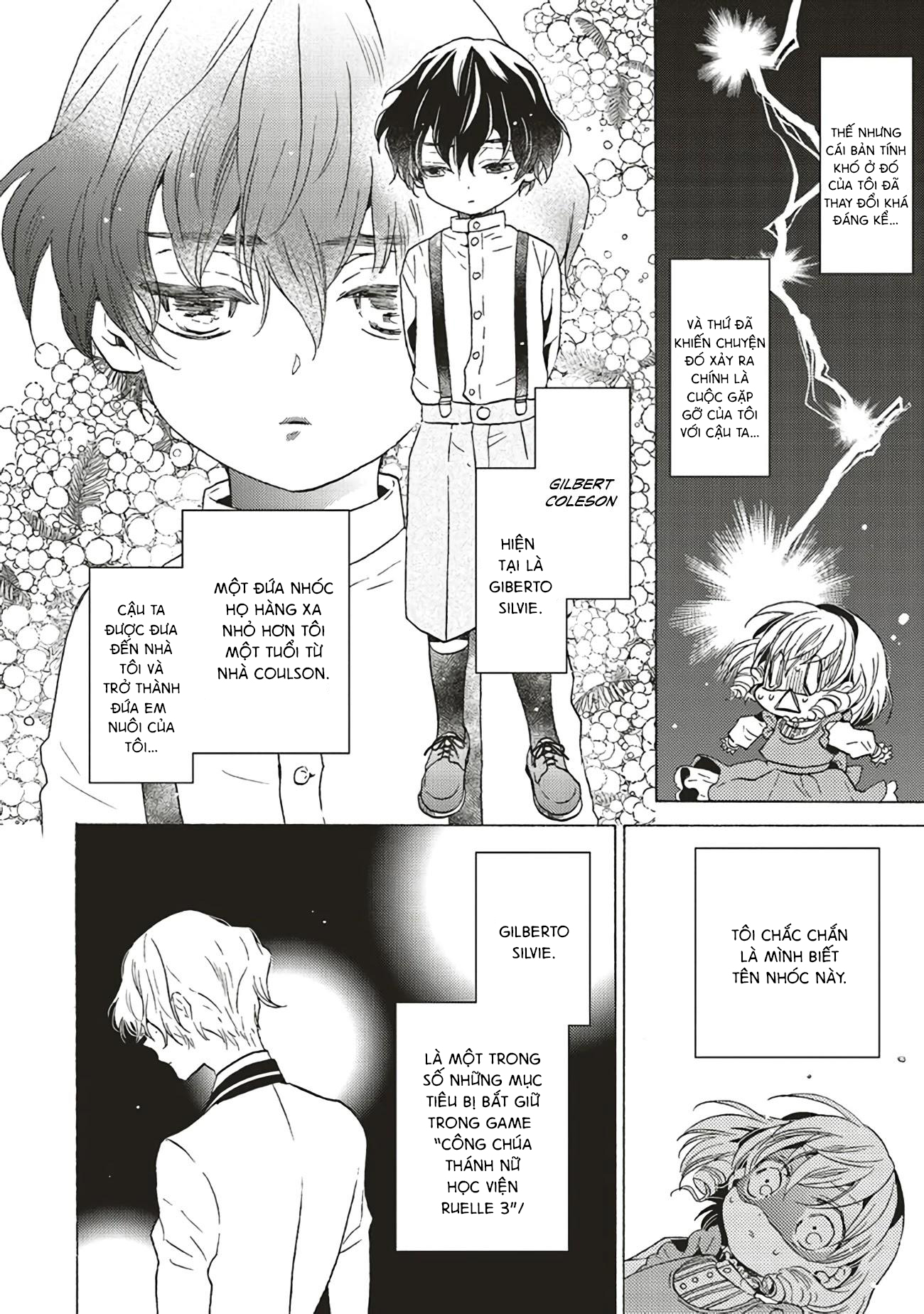 kẻ phản diện, cecilia silvie, không muốn chết, thế nên cô đã cải nam trang chapter 1.1 6