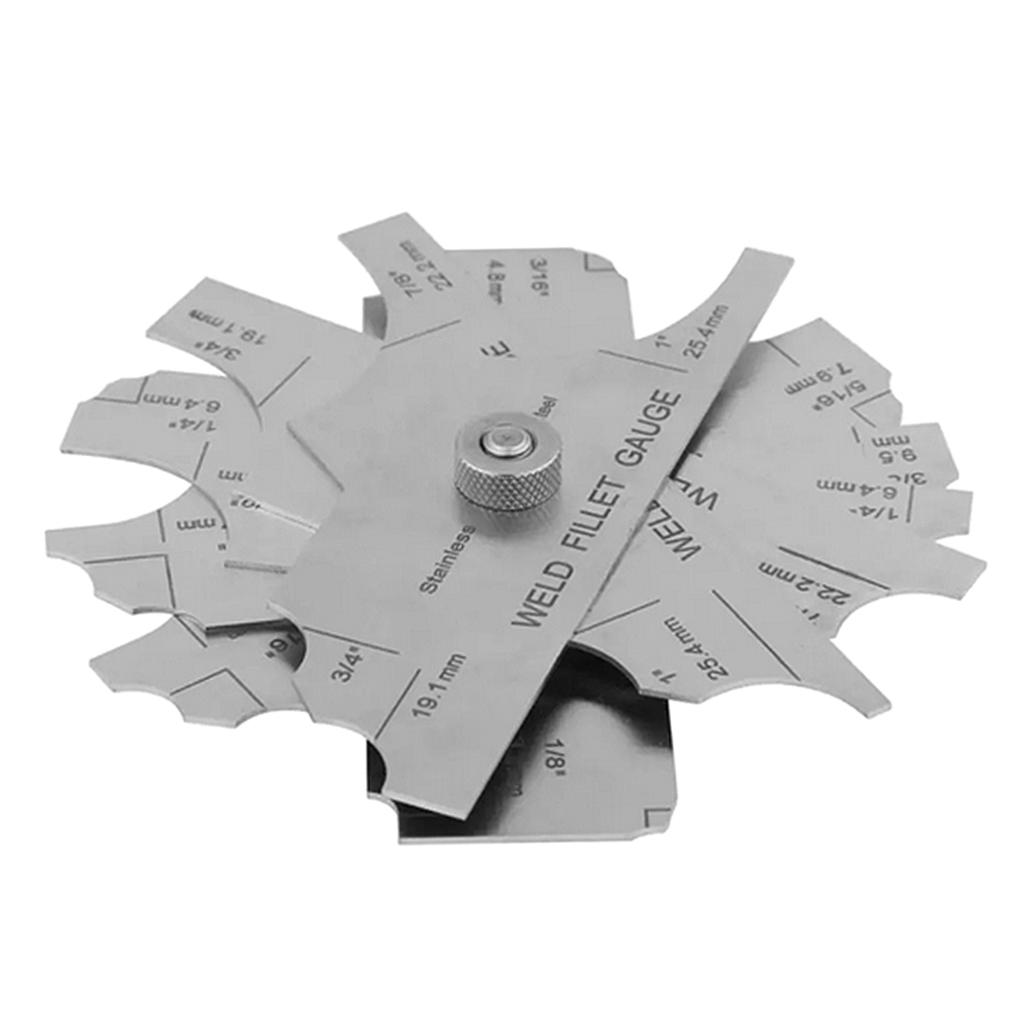 MG-11 Cam Type Welding Fillet Gage Inspection Welding Gauge Stainless Steel