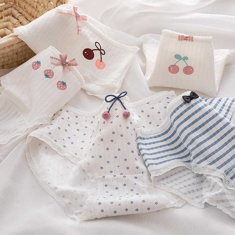 Quần lót nữ cute chất liệu cotton kháng khuẩn Kalious mã 375