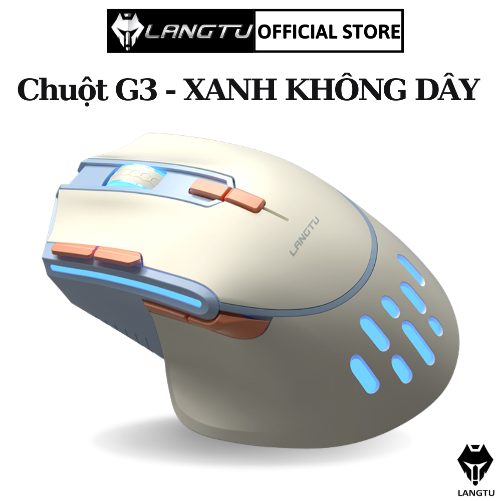 Chuột Máy Tính Gaming Langtu G3 Điều Chỉnh 6 DPI Có Đèn Led RGB Hàng Chính Hãng