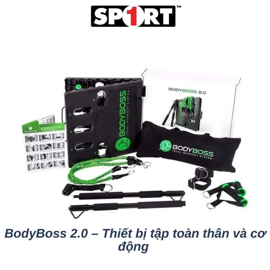 Dụng Cụ Tập Gyms Toàn Thân Tại Nhà BODYBOSS SPORT1 - Phòng gym thu nhỏ, tiện lợi, phù hợp mọi không gian. Sport1