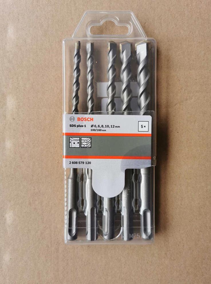 BỘ 5 MŨI KHOAN SDS+ PLUS 1 BOSCH 2608579120 - HÀNG CHÍNH HÃNG