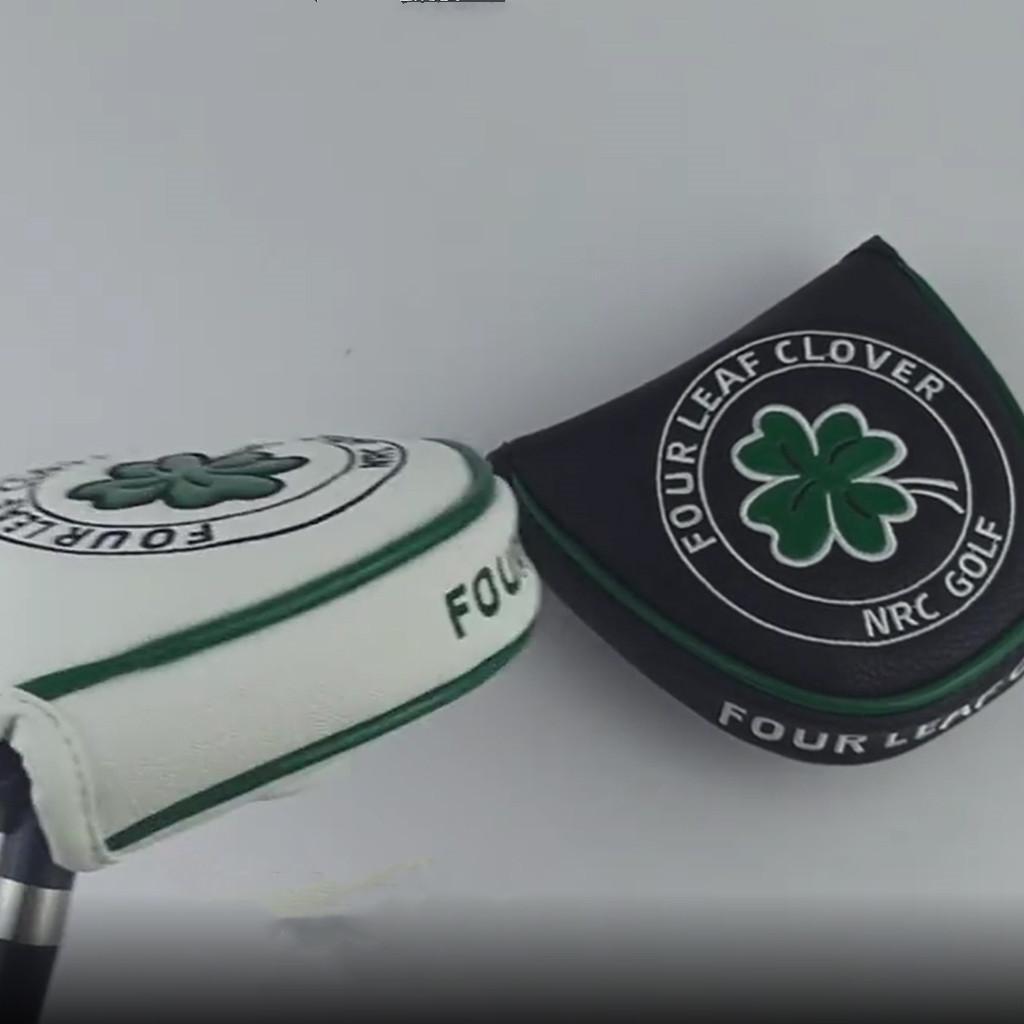 2 Pu Golf Putter Cover Half Mallet Head Cover Club Head Protector Guard