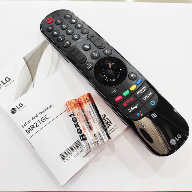 Điều khiển magic remote cho tivi LG model 2021 MR21GC - Hàng chính hãng