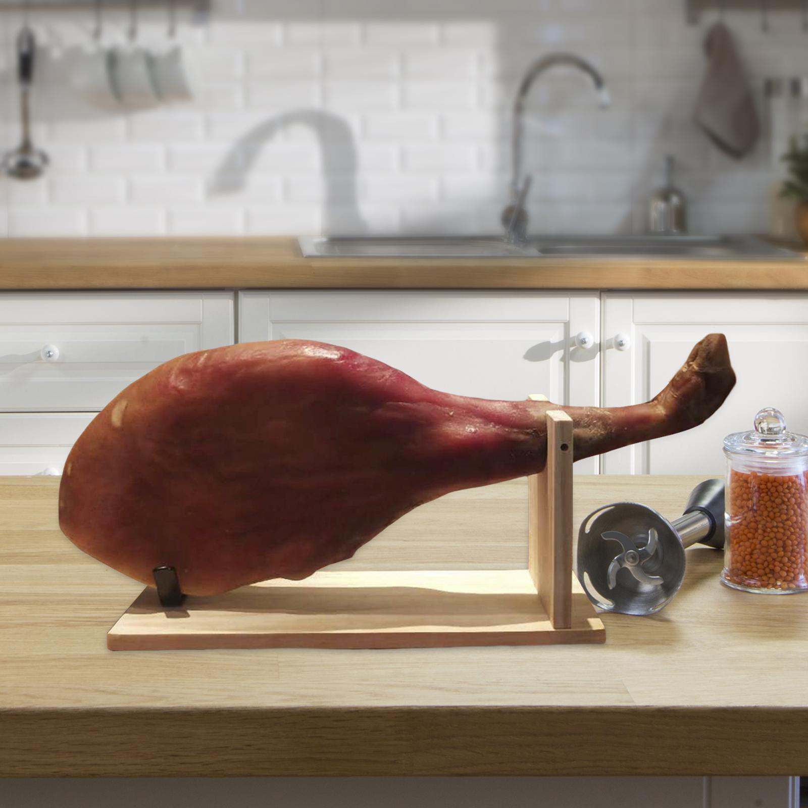 Ham Holder Stable with Non Slip Pads Ham Cutter Rack for Barbecue Restaurant