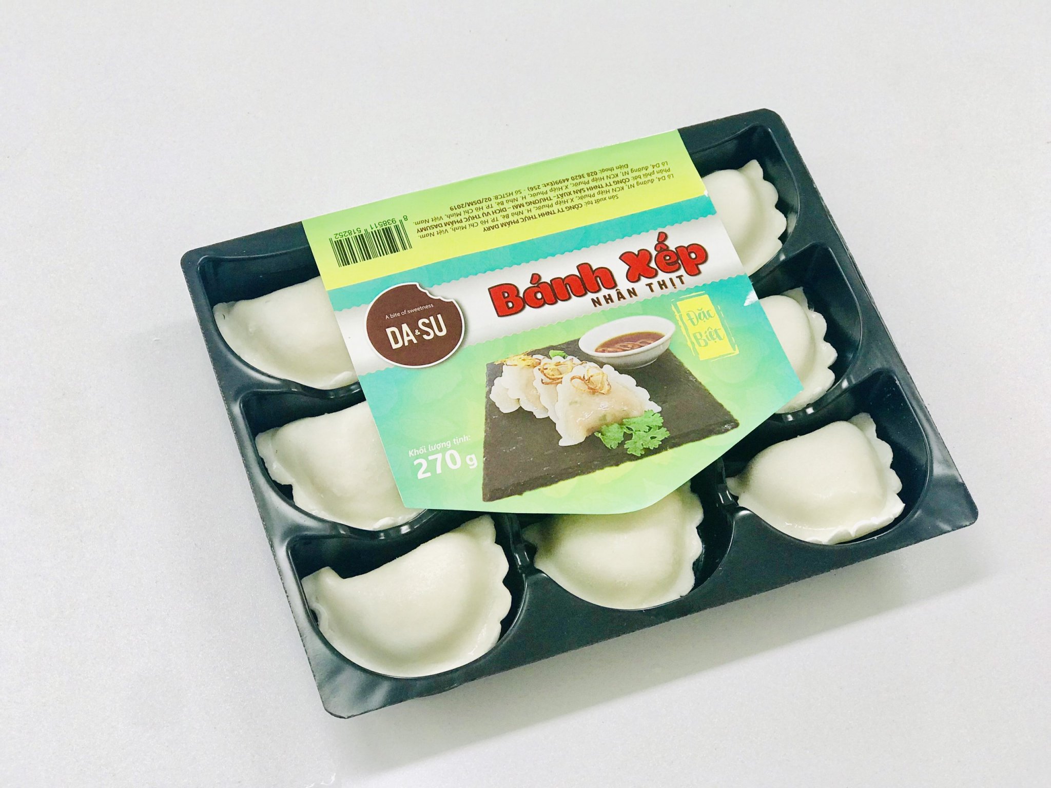 Bánh Xếp Thịt Đặc Biệt Da&Su đông lạnh 270g