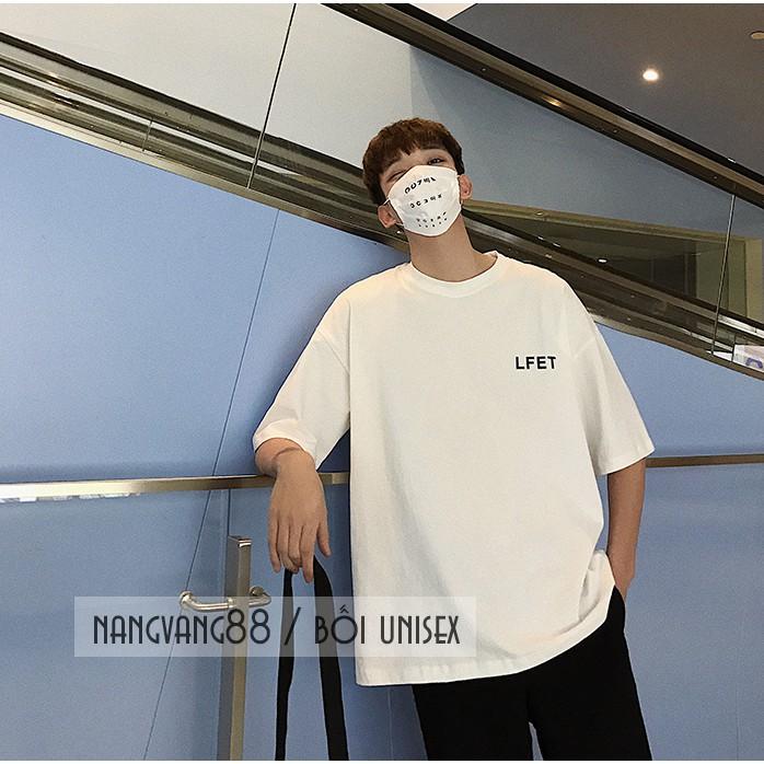 Áo Thun Nam Nữ Unisex LFET Phối Đồ Cực Dễ