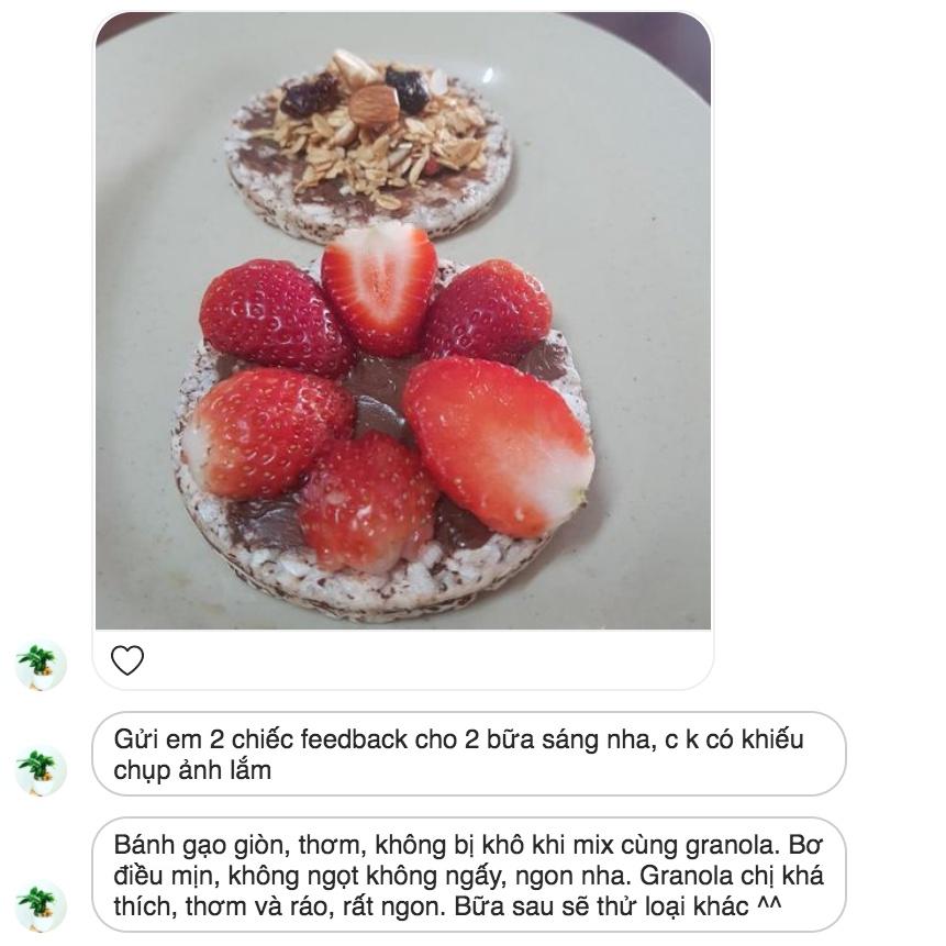 Bộ Snack S24 24 khẩu phần ngũ cốc giảm cân granola, bánh gạo lứt nguyên hạt và bơ hạt