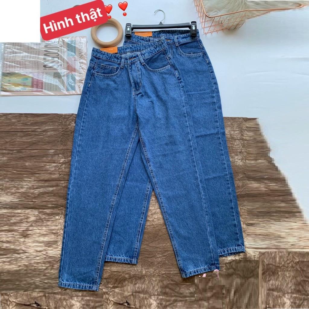 Quần jean baggy nữ lưng cao JBG211